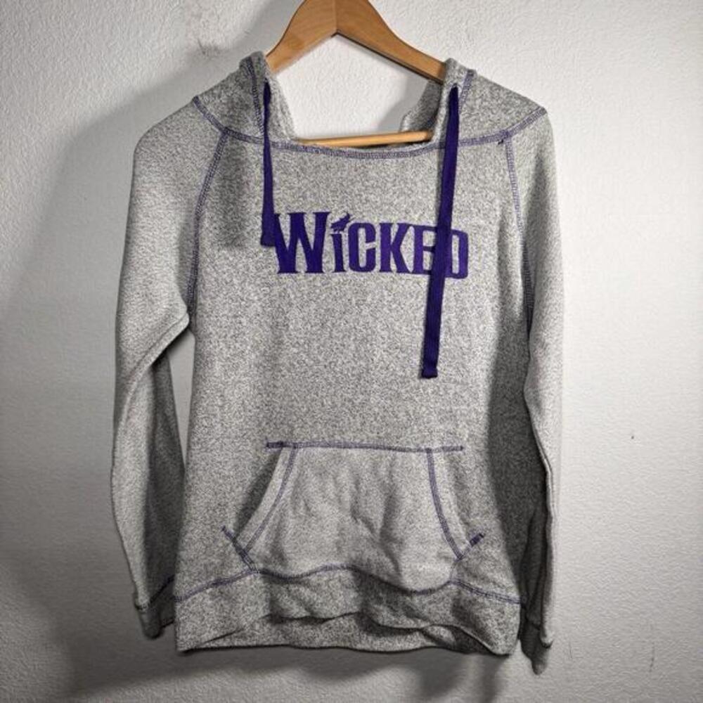 WICKED Broadway Musical Theater Women's Small Official Sweatshirt Hoodie Merch - Picture 1 of 7